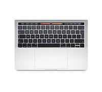 Se7enline Compatible with Keyboard Cover for MacBook Pro 13/15 inch With Touch Bar 2016/2017/2018/2019/2020 Model A1706/A1989/A2159/A1707/A1990 Macbook Keyboard Skin 13 inch (UK Layout), Ombre Gray