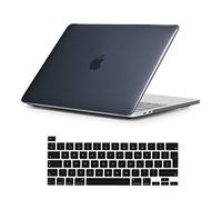 Se7enline compatible with MacBook Pro 2023 2022 2021 2020 Case 13 inch Plastic Hard Shell Laptop Cover for MacBook Pro 13-inch Model M1/M2 A2338/A2251/A2289 with Touch Bar &Keyboard Skin,Crystal Black