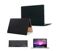 Se7enline for MacBook 12 inch Case 2015-2019 A1534,Black