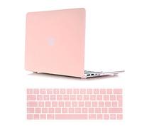 Se7enline for MacBook Pro 15 inch Case 2016-2019 A1707/A1990,Rose Quartz | Hard Shell Laptop Case Washable Keyboard Cover Skin Anti-Scratch Anti-Drop Heat Dissipation Full Port Access Slim Lightweight