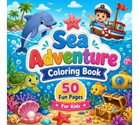 „Sea Adventures: The Deep-Sea Mystery: Dive into the depths with 50 splashing puzzles, colouring pages.
