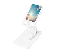 Sea and Blue Birds Universal Phone Stand, Adjustable Cell Phone Holder, 360° Rotatable Tripod for iPhone, Perfect for Daily Use