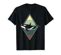 Sea Animal Orca Diving Whale Orca T-Shirt
