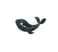 Sea Animal Pin Cute Lobster Dolphin Brooch for Backpack Hat Jacket