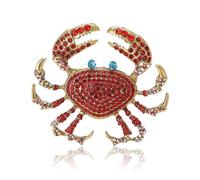 Sea Animal Pin Cute Lobster Dolphin Brooch for Backpack Hat Jacket