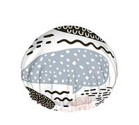 Sea Animal Shower Cap,Cartoon Sea Animal Fur-Seal Whale Octopus Fish Pattern Waterproof Double Layer Bath Caps Perfect For All Hair Lengths And Thicknesses