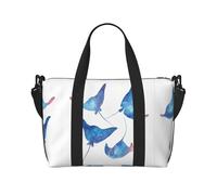 Sea Animals Stingrays Printed Women's Tote Bag Portable Crossbody Bag Suitable for Gym Workouts Commuting and Travel