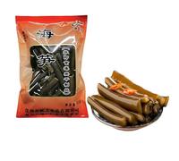Sea bamboo shoots, dried sea bamboo shoots, dried goods, seaweed, sea mushrooms, frozen bamboo shoots, fresh stir fried dishes, hot pot cold dishes and other ingredients,Vegetarian snacks (3bag)