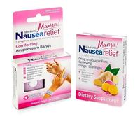 Sea-Band Mama! 1 x 24 Ginger Lozenges & 1 x Pair of Adult Lilac Wristband