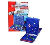 Sea Battle Game | 2 Player Strategy Board Game, Fun Interactive Travel Game, Sink the Battle and War Ships, For Children and Adults