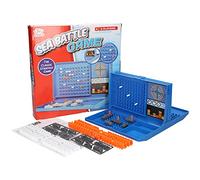 Sea Battle Game, Classic 2-Player Strategy Board Game for Ages 6+, with Ships and Target Grid
