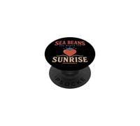 Sea Bean Beachcomber Sea Bean Hunter Coastal Gift PopSockets Adhesive PopGrip