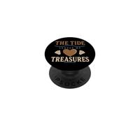 Sea Bean Beachcomber Sea Bean Hunter Coastal Gift PopSockets Adhesive PopGrip