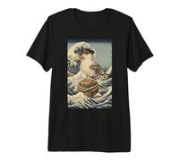 Sea Bird Admiral Seagull Maritime Stormy Waves Premium T-Shirt