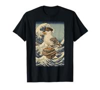 Sea Bird Admiral Seagull Maritime Stormy Waves T-Shirt