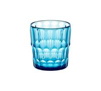Sea blue LOW TUMBLER "VANITY" PATTERN N°2