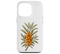 Sea Buckthorn Botanical Artwork Case for iPhone 13 Pro