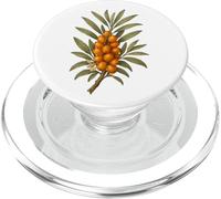 Sea Buckthorn Botanical Artwork PopSockets PopGrip for MagSafe