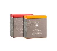 MÜHLE Shaving Soap Duo of Sandalwood and Sea Buckthorn
