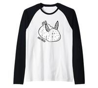 Sea Bunny Cute Ocean Kawaii Slug Jorunna Parva Biologist Raglan Baseball Tee