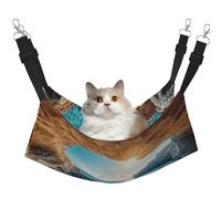 Sea Cave Coastal Scenery Printed Pet Hammock - Sleeping Hammock For Cats, Rabbits, Ferrets, Puppies, Small Animals