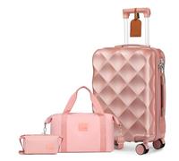 Sea choice Cabin Bag Luggage Set Travel Suitcase Ryanair Cabin Bag Sets Hand and Cabin Luggage Sets Suitcase Sets Hard Shell with TSA Lock YKK Zipper 4 Wheels