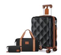 Sea choice Cabin Bag Luggage Set Travel Suitcase Ryanair Cabin Bag Sets Hand Luggage Sets Suitcase Hard Shell with TSA Lock 4 Wheels