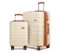 Sea choice Luggage Sets Expandable Scratch Resistant Suitcase Luggage Set 2 Piece 28” Suitcase Expandable with 8 Wheels Brake Caster