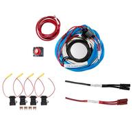 Sea Clear Power #1 Rated Walleye Boat Marine Graph Wiring Harness - for The Sole Purpose of Wiring up Your Marine Electronics (Wiring Harness with Switch & Jumper + 4 Fuses + Adapter Splitter Kit)