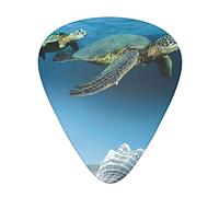 Sea Conch Shell Starfish Turtle Guitar Picks - Guitar Accessories - Guitar Picks For Acoustic Guitar, Electric Guitar, Bass Guitar For Men Women Professional Guitarist, Musicians And Beginner.