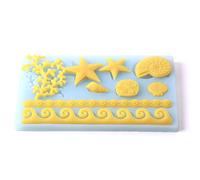 Sea Coral Fondant Cake Decorations Silicone Mould