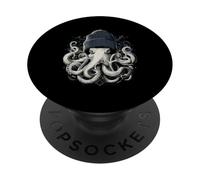 Sea Creature Octopus Diving Funny Kraken PopSockets Adhesive PopGrip