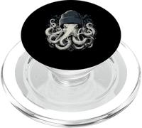 Sea Creature Octopus Diving Funny Kraken PopSockets PopGrip for MagSafe
