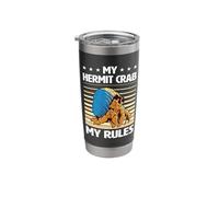 Sea Creature Seafood Shells Hermit Crab Lover Stainless Steel Insulated Tumbler