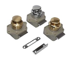 Sea-Dog 224300-1 Push Button Rim Latch - #6 Rh