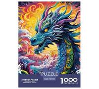 Sea Dragon 1000 Piece Animation Paper Jigsaw Puzzle Colourful Educational Games for Adults And Kids 70x50cm/1000pcs