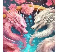 Sea Dragon Flower 60 Piece Jigsaw Puzzles for Adults, Colourful, Fun, Challenging and Brainteasing Adults jigsaw puzzles 60 Pieces, Beautiful Decoration Puzzle