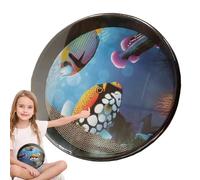 Sea drumde | Reusable Musical Educational Seasounddrum - Music Teaching Tool Built-in Metal Beads Comfort soundsoundseadrumamelizes the experience of playing at home