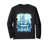 Sea Fever s Tall Ship Sailing s Ocean Lover's Long Sleeve T-Shirt