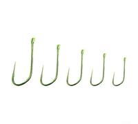 Sea Field Fishing Hooks 50pcs Box Carp Trunking Barbless for Better Catch (number 8)