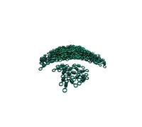 Sea fishing extra strong metallic green power swivels (1/0# Pack of 100)