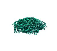 Sea fishing extra strong metallic green power swivels (4# Pack of 100)