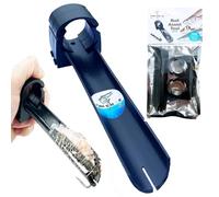 Sea Fishing Hook Bait Making Tool For Bass Cod Tope Conger Worm Needle FishSimple. (Black & Brackets)