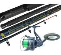 Sea Fishing Kit With 10' Telescopic Pier Surf Sea Fishing Travel Rod & Reel