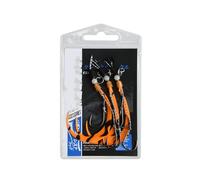 Sea Fishing Tools, Three-Piece Set Of Fish Hooks, Small Head Hook Ise Ni Hook With Silicone Wire Yanyue Two Sizes Suitable For Mackerel, Cod, Bass, Pike, Sea Fishing