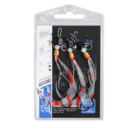 Sea Fishing Tools, Three-Piece Set Of Fish Hooks, Small Head Hook Ise Ni Hook With Silicone Wire Yanyue Two Sizes Suitable For Mackerel, Cod, Bass, Pike, Sea Fishing