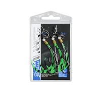 Sea Fishing Tools, Three-Piece Set Of Fish Hooks, Small Head Hook Ise Ni Hook With Silicone Wire Yanyue Two Sizes Suitable For Mackerel, Cod, Bass, Pike, Sea Fishing