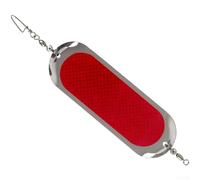 Sea Fishing Trolling Flash Board Lure for Salmon with Reflective Metal Bait and Diving Plate Creating Vortexes for Effective Fishing at Multiple Depths (6#)