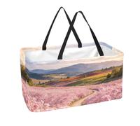 Sea Fog Enshrouded Cliffs Reusable Storage Bin for Market