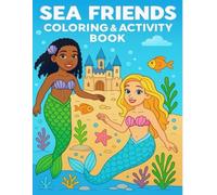 Sea Friends Coloring and Activity Book